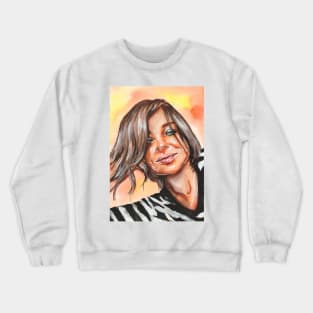 Ukranian Girl Crewneck Sweatshirt